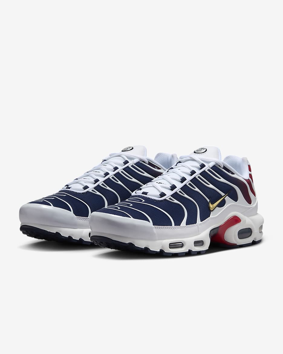 Nike air max plus - men's university red/black/white best sale